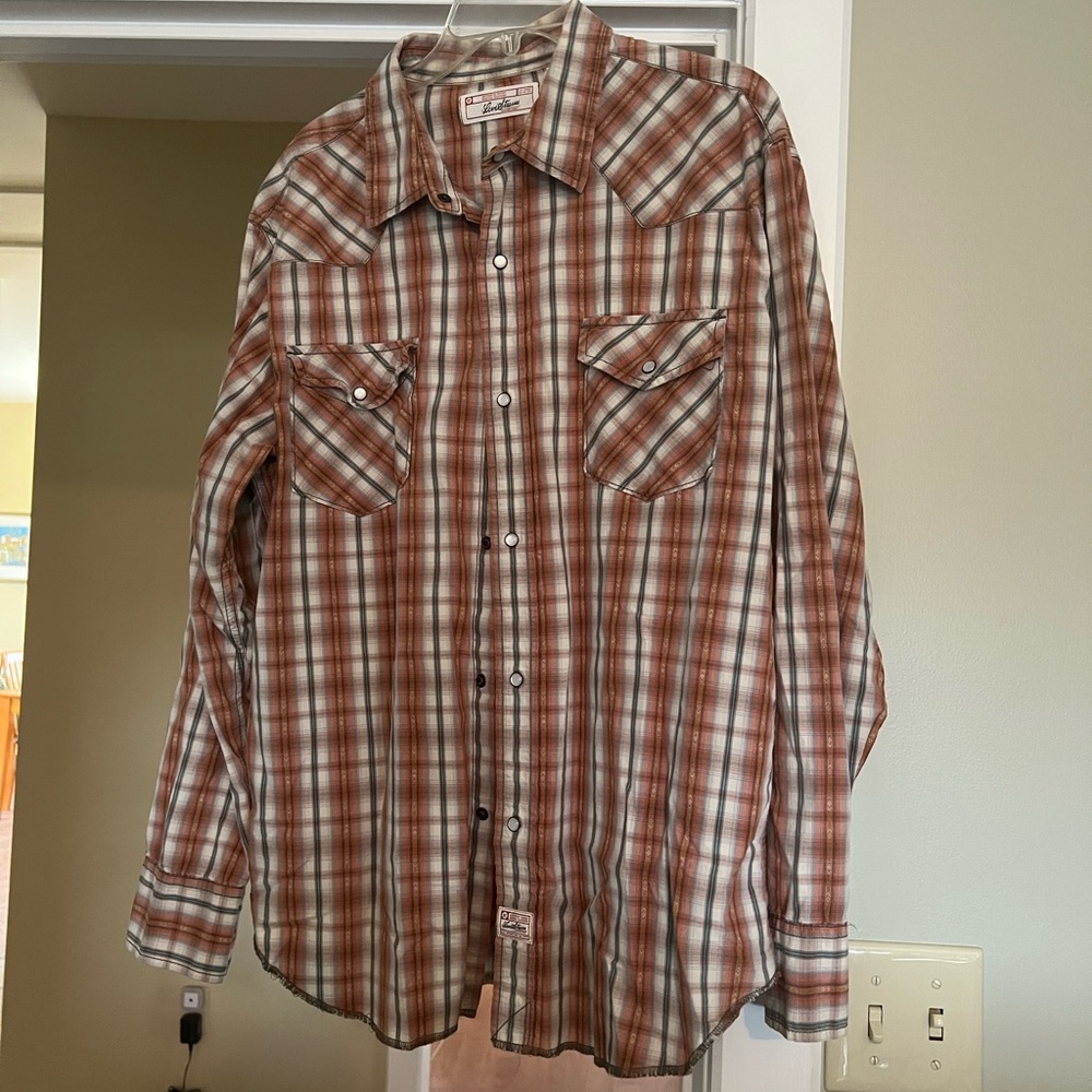 Men’s Levi Strauss button down western XL